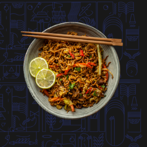 Singapuri noodles half