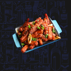 Crispy Chilli Potato Half